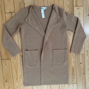J. Crew Women's Beige Juliette sweater jacket! Like new!